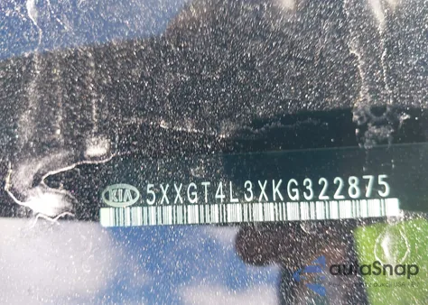 2019 Kia Optima Lx z USA, uszkodzony, nr VIN 5XXGT4L3XKG322875